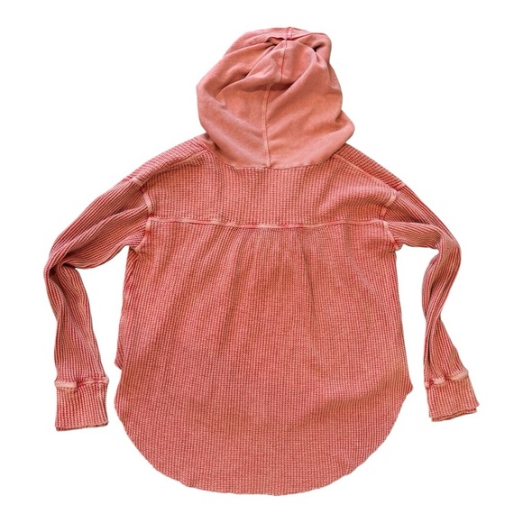 Free People FP One Axel Thermal Hoodie in Lipgloss Medium - Picture 3 of 6